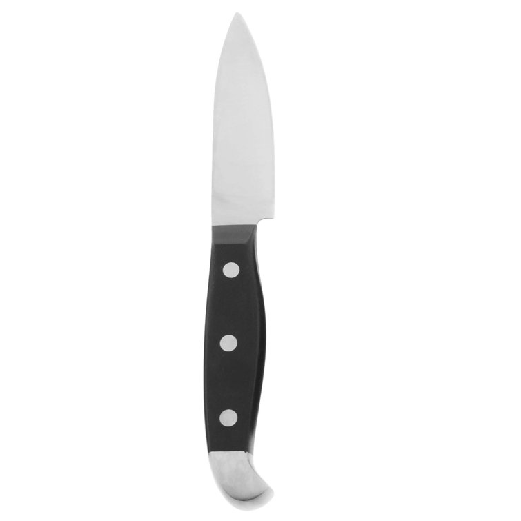 Henckels Statement Self-sharpening Knife Set With Block, Chef Knife, Paring  Knife, Bread Knife, Steak Knife, 14-piece, Dark Brown, Stainless Steel :  Target
