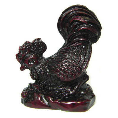 Figurine coq chinois
