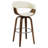Mykhailo Upholstered Swivel Bar Stool-16665874