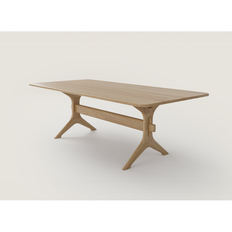 Osage 90" Dining Table, White Oak