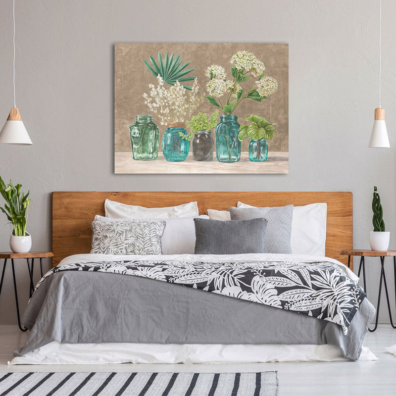 Spring Arrangement II (Neutral) by Jenny Thomlinson - Wrapped Canvas Art Prints, 60cm H x 80cm W x 4cm D