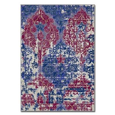 Luxurious Velvet Area Rug, 2.6 x 4.6 Feet, 100% Polyester, 740 g/m² | Non-Slip Felt Dot Underside, Laminated Sponge for Comfort | Easy Machine Washable | Modern Digital Print Design, Perfect for Any Room