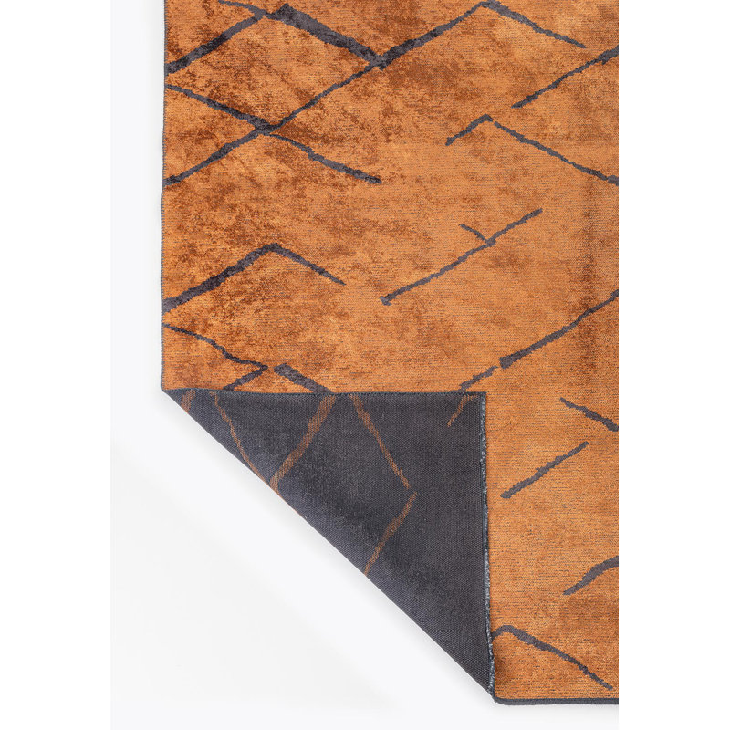 Rapture Abstract Area Rug, Rectangle 6'7" x 8'3"