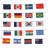 International String of Flags