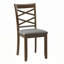 Ensemble de table de salle à manger 5 pièces en bois avec 4 chaises
