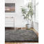 Tapis gris anthracite à poils longs Montanez-295793829