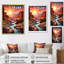 Canyon Canyon Sunrise Landscape, impression sur toile-773601613-773601620