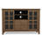 Artisan 53"W Solid Wood Transitional Tall TV Stand for TVs up to 60" with 2 Cabinets, 2 Drawers, and Adjustable Shelves-1813345144