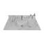 Plateau de meuble-lavabo simple 31 po avec lavabo-62523460
