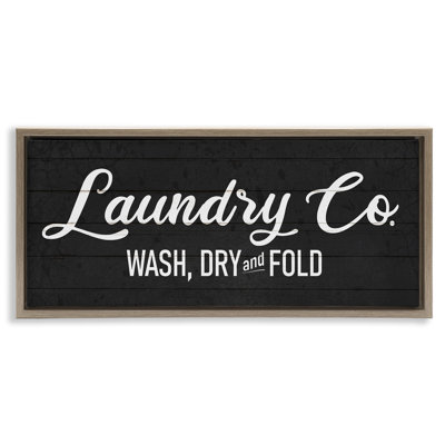 Enseigne Rustic Laundry