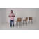 Benedit Swivel 27.1'' Counter Stool