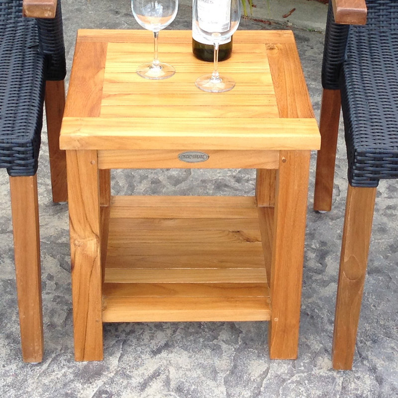 Tundra Solid Wood Side Table
