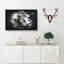 Resting Rhino - Wrapped Canvas-56643451