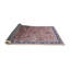 Tapis brun à motif oriental-1853578829