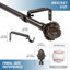 Tringle à rideaux simple 0,63 po Urbano-2035148969-2035148971