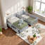 Lit de jour simple en bois avec garde-corps et 2 tiroirs - Combinaison lit de jour et lit de jour compact, gris-485187108