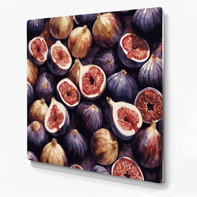 Art mural en métal fruitier