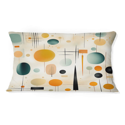 Coussin Mcm Abstract Expressions I - Midcentury