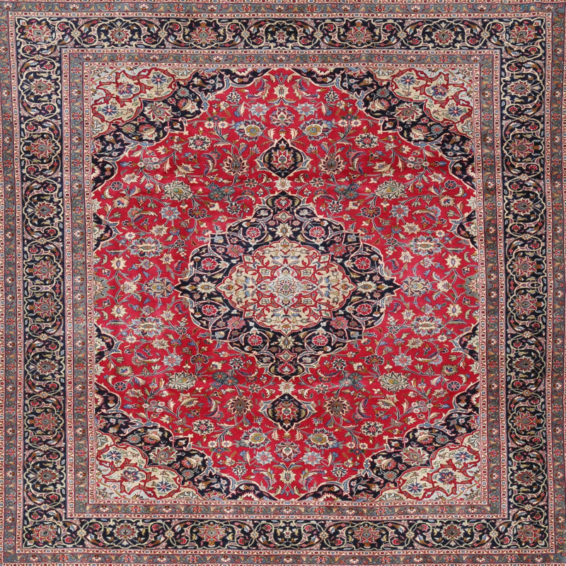 Oriental Indoor Rug, Square 5'