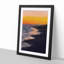 Beauty of the Beach in Abstract - Picture Frame Graphic Art Print-55685608-55685607