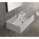Scarabeo By Nameeks Teorema 13.39'' White Ceramic Rectangular Bathroom Sink with Overflow