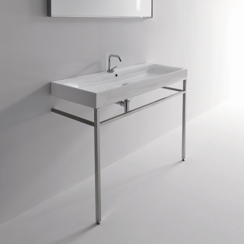 Cento 47.2'' L Bathroom Sink