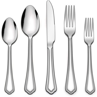Red Barrel Studio® Gustavson Stainless Steel Flatware Set - Service for 6