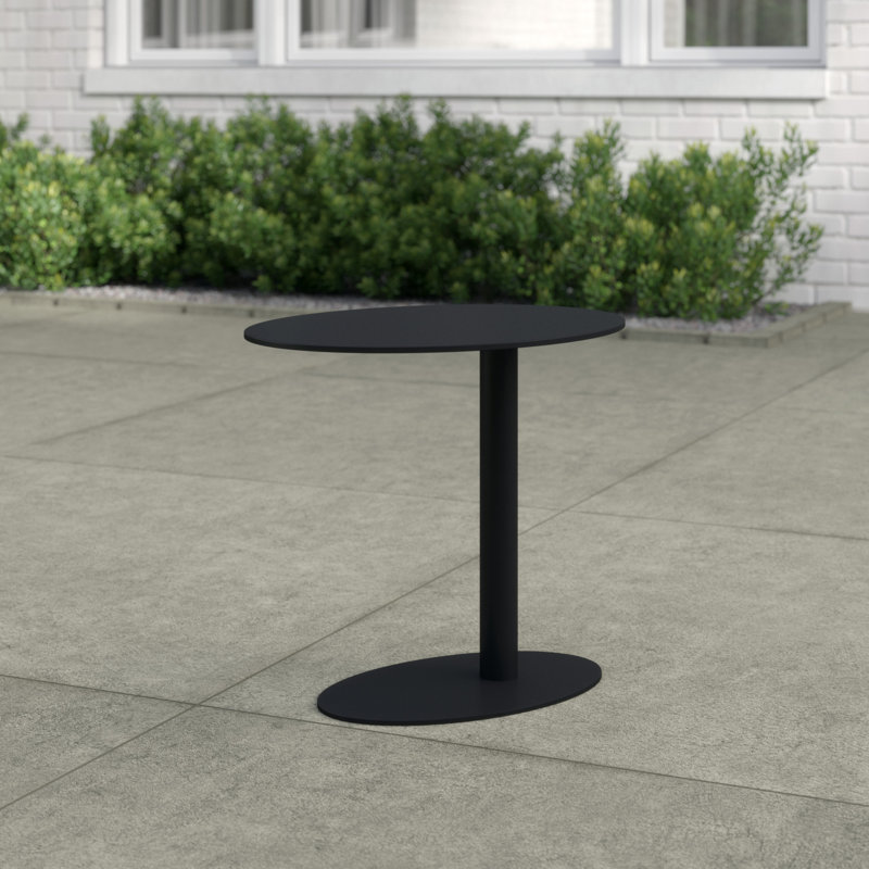 Table d'appoint en métal Sunset, Noir