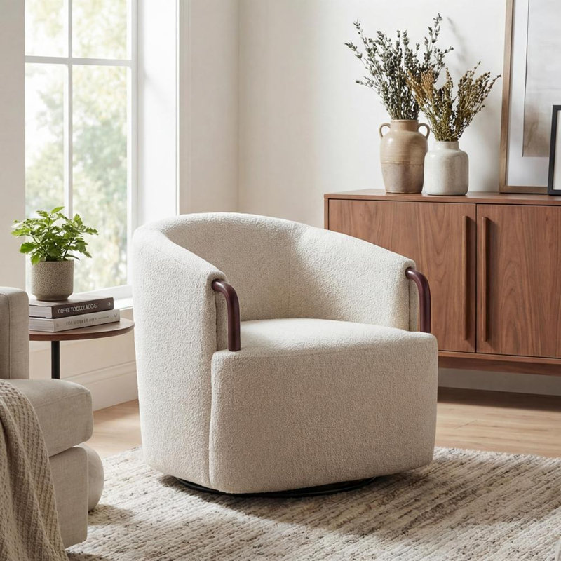 Fauteuil demi-tonneau Modern