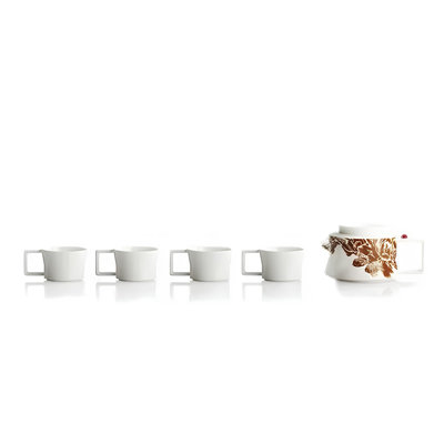 China Floral Teapot Set