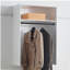 Système d'organisation mural en bois blanc Devi-1346122481
