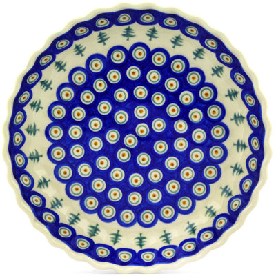 Plat à tarte cannelé en polmedia polonais