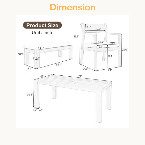 Dimensions du produit