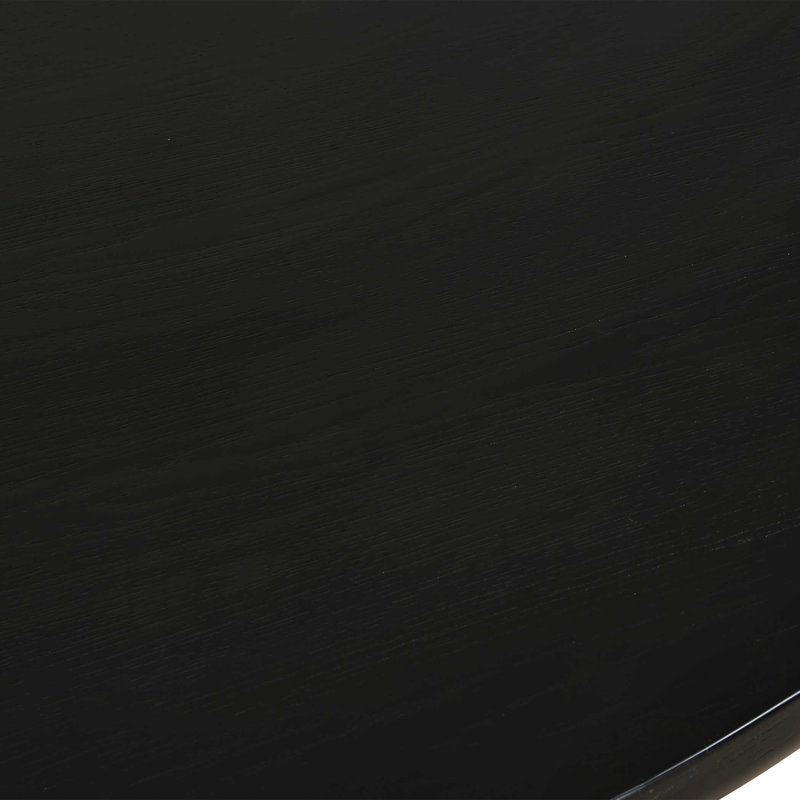 Uttermost Hersch Round Black Dining Table