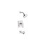 Ensemble de garniture de baignoire / douche à valve à pression équilibrée Cubeo-1601591648