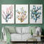Sea Coral I, impression sur toile 3 pièces-91890943-91890944