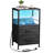 Gwytha Farmhouse Nightstands with Charging Station and LED Lights, Bedside Tables With 2 Drawers and Open Shelf, USB Ports And Outlets-1429838032