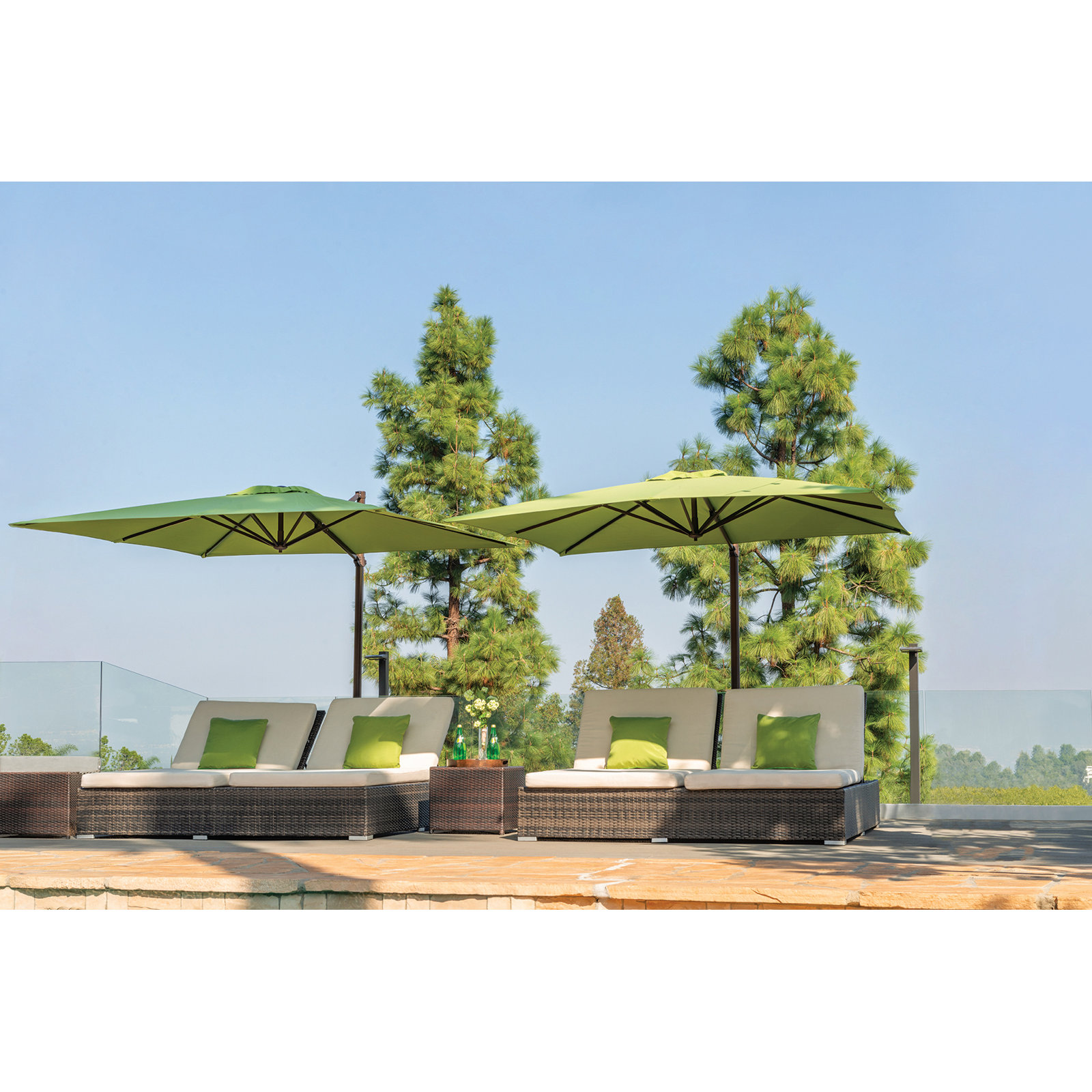 Canvas Black Sunbrella® Canvas, Bronze