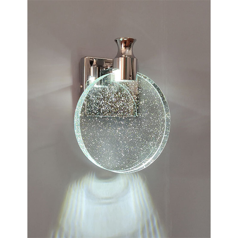 LED Spotlight, 20" H x 16" W x 6" D, Silver