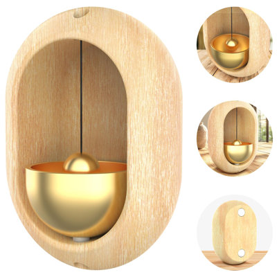 Magnétique cloche de magasinier pour l'ouverture de porte, alerte de carillon de porte rétro pour le magasin, le bureau et l'entrée