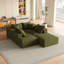 Ensemble de canapé modulaire rembourré moderne sans os, canapé modulaire en forme de L avec 6 coussins pour le salon et la chambre à coucher-118056338