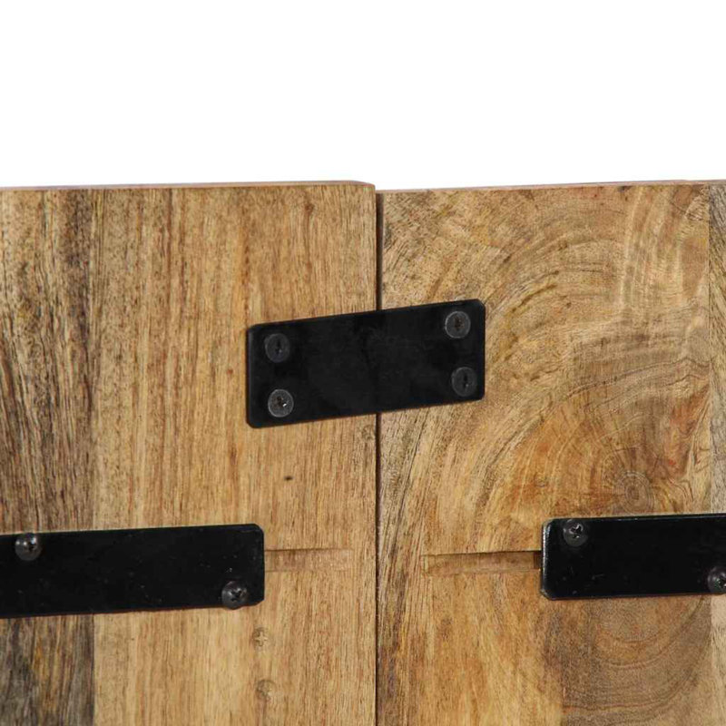 Bartul Headboard, 120 x 50 cm, solid rough mango wood