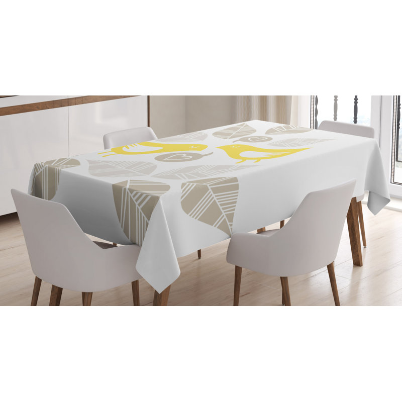 Bird Tablecloth, 70" L x 52" W