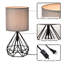 Lampe de table Makelesi
