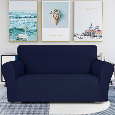 Super Stretch Chair Slipcover, Newest Striped Sofa Chair Covers For Living Room, Dogs Pet Friendly Anti-Slip Chair Protector Spandex Armchair Slipcovers (Chair)