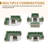 7 Piece Patio Conversation Set with Coffee Table and Cushions-1107576649