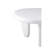 White High Gloss End Table