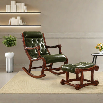 Quality solid oak rocking chair by ComfySofa.s