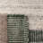 Dhurries Flat Weave Wool/Cotton Striped Rug in Green/Gray-62440678