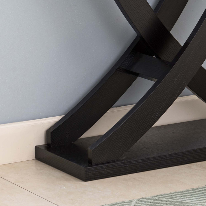Aleza 31.25'' Console Table, Black